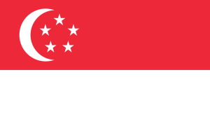 Singapur Flaga    