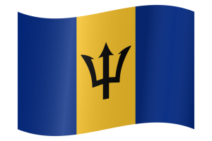 Barbados Flaga  