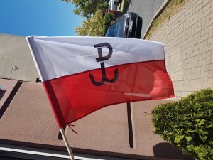 Flaga Polska Walcząca 70x45