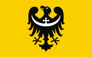 FLAGA WOJEWÓDZTWA DOLNOŚLĄSKIEGO